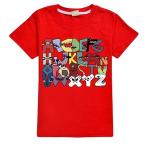 Unisex Alphabet Lore T-shirt Cotton Tops Gift Cosplay - Picture 1 of 2