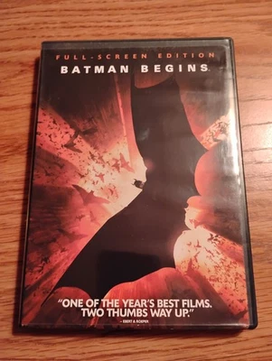 Batman Begins (DVD, 2005), Tested And Works, Disc In Excellent Condition.  - Image 1 of 4