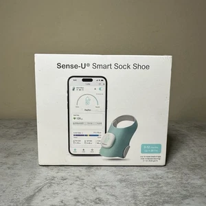 Neu im Karton-Sense-U Smart Sock Schuh SU601 0-12 Monate (bis zu 20 Pfund) Schlafanalyse & Bericht - Bild 1 von 6