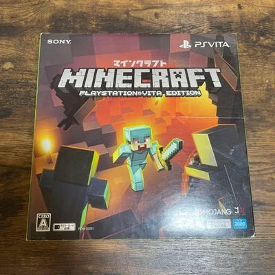 Sony PS Vita Minecraft Special Edition PCH-2000 Boxed Complete Tested Japan - Image 1 of 4