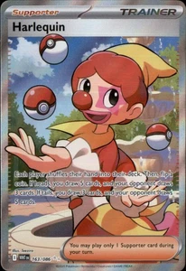 Harlequin - Holo Ultra Rare SV: White Flare 163/086 NM - Picture 1 of 2