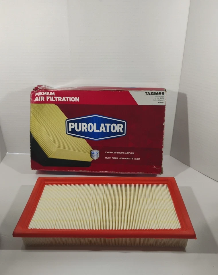 Filtro de aire del motor Purolator Premium filtración de aire TA25699 para Ford Foto 1 de 4