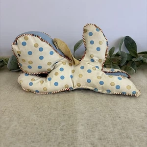 Vintage Stofftier Baby Flaschenhalter gepunktet Hund Katze Vinyl 50er 60er - Bild 1 von 10