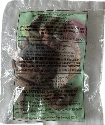 Claude the Crab – McDonald’s TY Beanie Baby (1999) – Neu & OVP - Bild 1 von 2