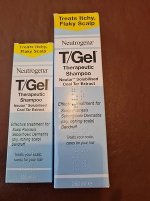 Neutrogena T/Gel Therapeutic Shampoo, 375ml 1x250+1x125ml  BNIB Free UK Post  - Image 1 of 4