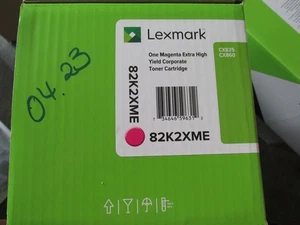 82K2XME Lexmark CX82x Toner magenta corporate 22.000Seiten - Zdjęcie 1 z 3