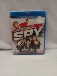 Spy (Blu-Ray + DVD, 2015) Melissa McCarthy Jason Statham Neuf - Photo 1/5