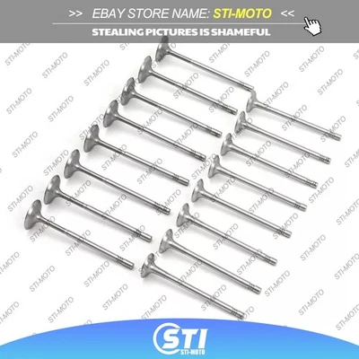 Válvulas de admissão e escape do motor para Mercedes-Benz X156 W205 M270 C117 M274 2.0T - Imagem 1 de 4