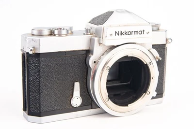 Nikon Nikomat Nikkormat FTN 35mm SLR Film Camera Body F Mount Vintage V21 - Image 1 of 4