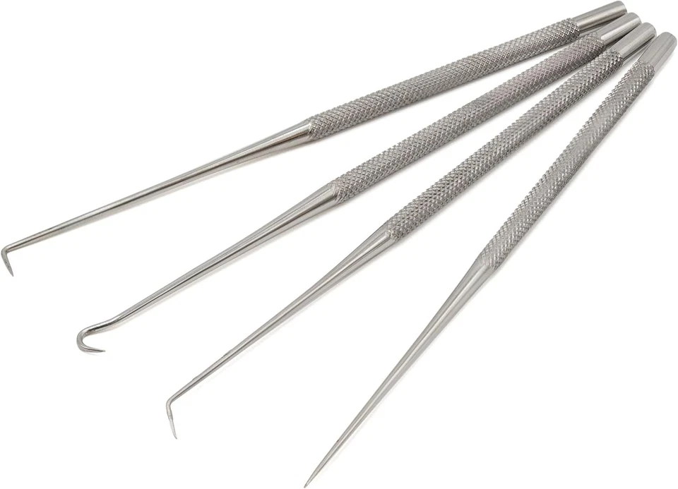 Titan Tools 17715 4-Piece Hook and Pick Set One Size, Factory