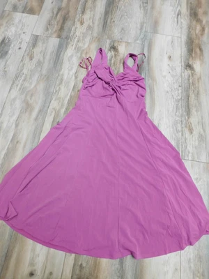 VICTORIA SECRET MODA INTERNATIONAL PURPLE DRESS SIZE MEDIUM - Image 1 of 4