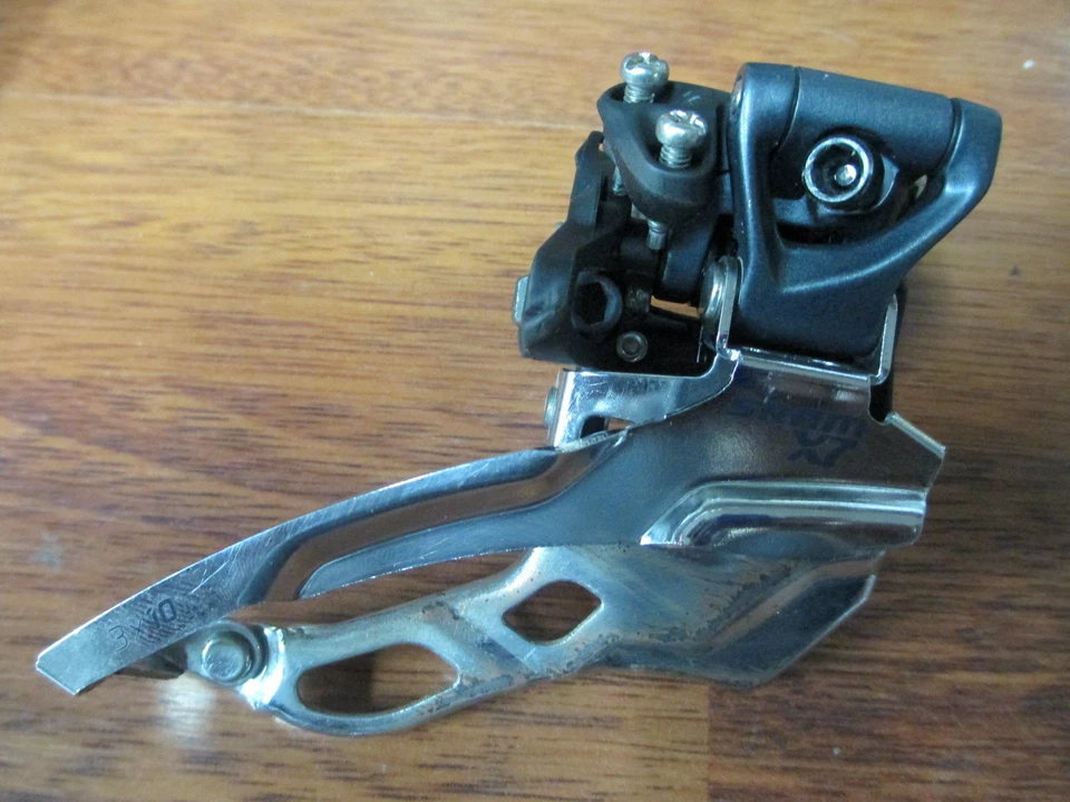 SRAM X7 DUAL PULL 34.9 HIGH CLAMP ON  10 SPEED TRIPLE 3 x10 FRONT DERAILLEUR  - Image 1 of 4