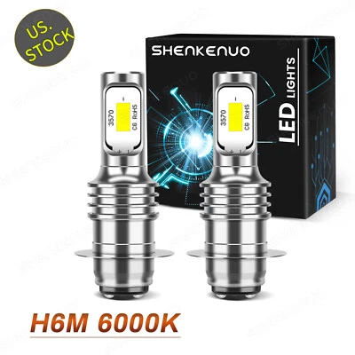 H6M Bombillas Faro LED 110W Lámpara Para Honda TRX450ES 1998-01 Foreman 450 4x4 ES Foto 1 de 4