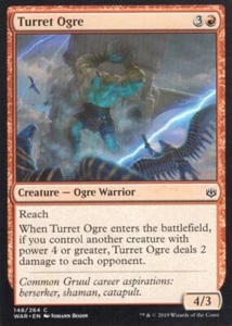 2X TURRET OGRE 148/264 WAR OF THE SPARK MTG MAGIC NM X2 - Picture 1 of 1