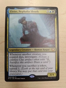 Eloise, Nephalia Sleuth Innistrad: Midnight Hunt Commander Magic MTG WOTC M4524 - Picture 1 of 4