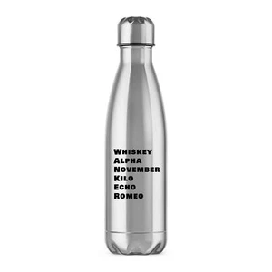 Whiskey Alpha Water Bottle - Picture 1 of 7