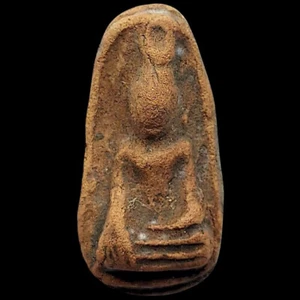 ★★ AMULETTE BOUDDHISTE AUTHENTIQUE AUTOUR DE L'ANNÉE 1780  : PHRA THAM SUA  ★★ - Picture 1 of 2