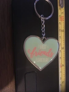Vintage Schlüsselanhänger - Best Friends Forever, Herz - Bild 1 von 3
