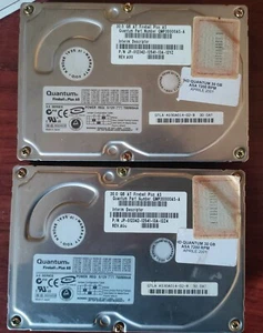 Quantum Fireball Plus AS 30Gb Hdd Paar Grau Top Zustand Funktioniert - Bild 1 von 4
