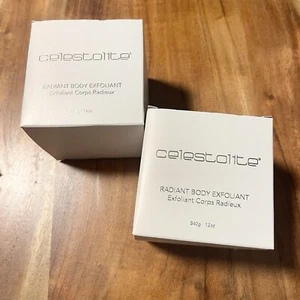 Celestolite Radiant Body Skin 340g/12oz Exfoliant Body Scrub Lot Of 2 New Sealed - Picture 1 of 8
