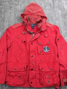 Polo Ralph Lauren Jacket USRL Naval Station Marine Navy Military Utility Large - Picture 1 of 24