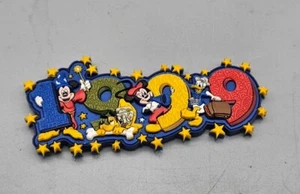 Disney World 1999 Fridge Magnet Flat Rubber Vinyl Magnets Park Souvenir - Picture 1 of 6