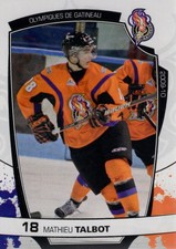 2009/10 Gatineau Olympiques - MATHIEU TALBOT