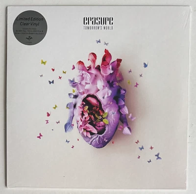 ERASURE * TOMORROW'S WORLD * LIMITED CLEAR VINYL LP * BN&M! * BELL / CLARKE - Image 1 of 4
