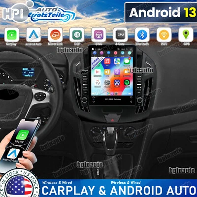 Para 14-18 Ford Transit Connect 9.7" Vertical Android 13 Radio Coche GPS Wifi + AHD Foto 1 de 4