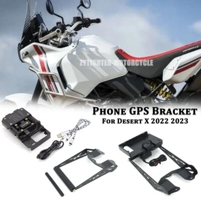 Para DUCATI Desert X Accesorios GPS Soporte de Navegación Teléfono 2022 2023 Foto 1 de 4