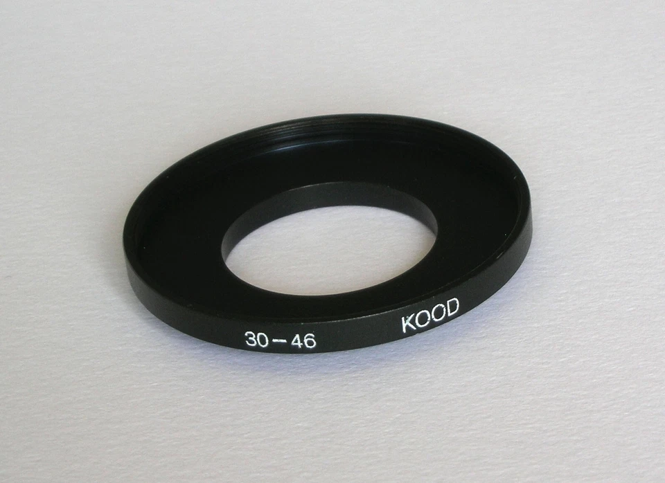 STEP UP ADAPTER 30MM-46MM STEPPING RING 30MM TO 46MM 30-46 FILTER ADAPTER - Image 1 of 1