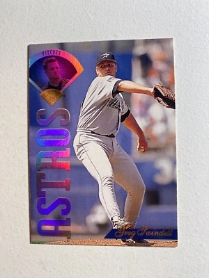1995 LEAF #282 GREG SWINDELL NM-MT MLB BASEBALL CARD - Image 1 of 2