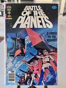 Gold Key Battle Of The Planets Comic #1. G Force To The Rescue! RARE Number 1 - Picture 1 of 21