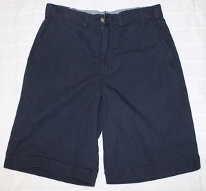 Polo Ralph Lauren Mens Navy Blue Polo Pony Flat Front Cotton Shorts NWT Waist 29 - Picture 1 of 5