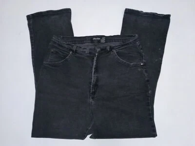 Women's Xhilaration Stretch 18W Short Charcoal 5 pocket Straight Denim Jeans - Imagem 1 de 4