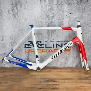 2019 Wilier Zero7 Triestina Large Rim Brake Carbon Road Bike Frameset 700c 1210g - Picture 1 of 22