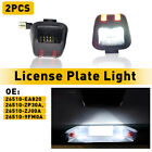 White & Red LED License Plate Light Lamp For Nissan Frontier Armada Xterra Titan