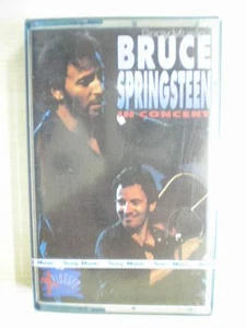 BRUCE SPRINGSTEEN IN CONCERT RARE CASSETTE INDIA - Picture 1 of 3