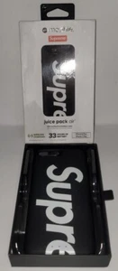 Supreme + Mophie Juice Pack Air Black Battery Case iphone 7/8+ Open Box - Picture 1 of 6
