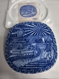 Plato de Navidad Julen Rorstrand Nils en Varmland Suecia 1977 edición limitada - Imagen 1 de 5