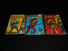 Lot Bison Black 3 Tomes 2, 9, 11 Editions SFP