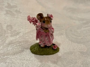 Wee Forest Folk Mäuse - M-459a, Kirschblüte Mädchen - Bild 1 von 4