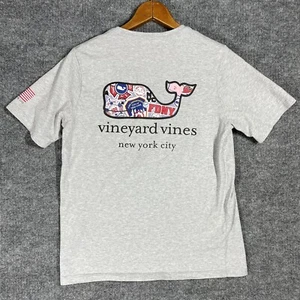 Vineyard Vines New York City Fire Department T Shirt FDNY Youth L Womens Small - Picture 1 of 11