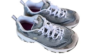 Zapatos deportivos Skechers D'lites para mujer talla 7 extra anchos bonitos - Imagen 1 de 9