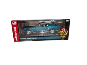 Auto World American Muscle 1/18 1968 Ford Mustang GT 2+2 L.E. 1 of 1002 New - Picture 1 of 9