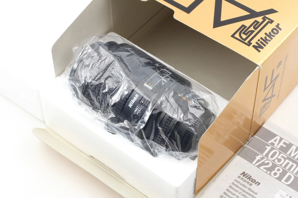 Nikon Micro NIKKOR f/2.8 Camera Lenses 105mm Focal for sale - eBay