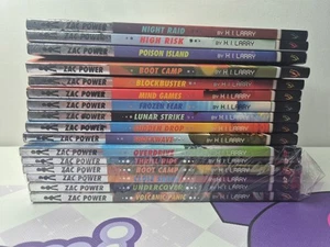 Zac Power, 24 Hours To Take Over The World Set Of 16 Books - Picture 1 of 18