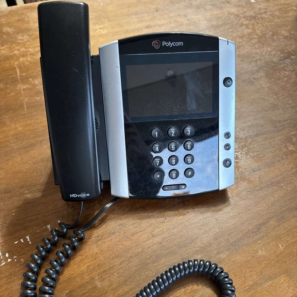 Polycom VVX 601 Business Media IP Phone 2201-48600-001 - Image 1 of 1