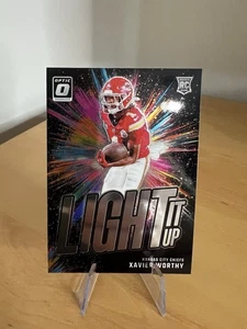 2024 Panini Donruss Optic - Light It Up Xavier Worthy #9 (RC) - Bild 1 von 7