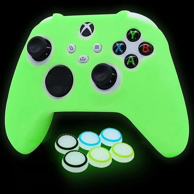 Glow in the Dark Silicone Cover Skin for Xbox Series X/S Controller Thumb Grips - Image 1 of 4